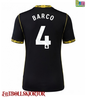 Chelsea Valentin Barco #4 Bortatröja Dam 2026-27 Kortärmad